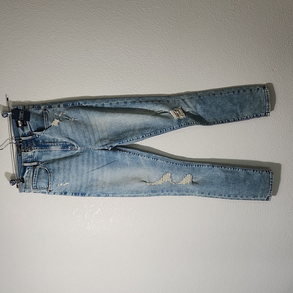 Abercrombie‎ and Fitch ultra high rise, super skinny ankle size 26